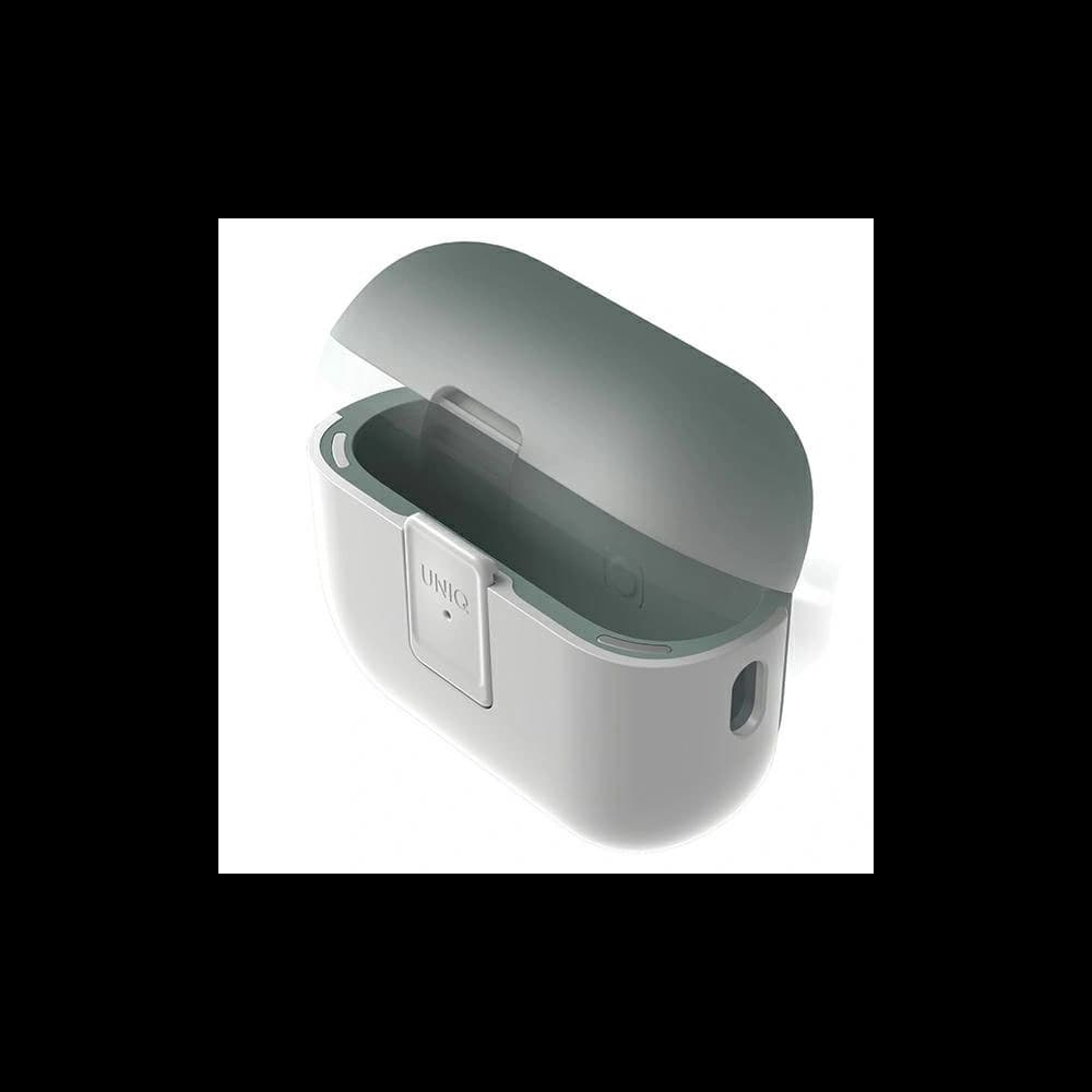 UNIQ Clyde Lock Case Apple AirPods Pro 2 alb-dulce mentă - 2