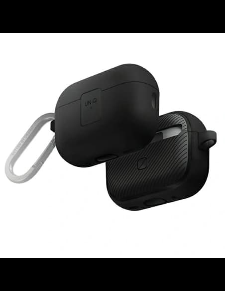 UNIQ Clyde Lock Case für Apple AirPods Pro 2 charcoal-dunkelgrau
