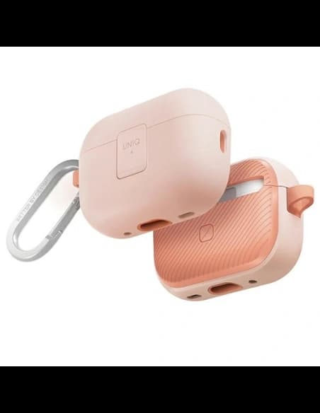 UNIQ Clyde Lock Case Apple AirPods Pro 2 hellrosa-crepe rosa