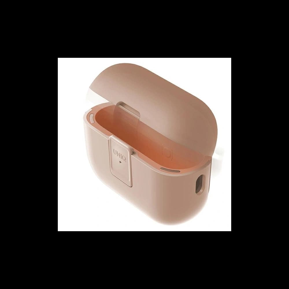 UNIQ Clyde Lock Case Apple AirPods Pro 2 hellrosa-crepe rosa - 2