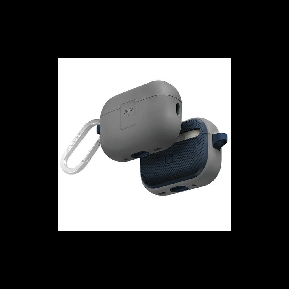 UNIQ Clyde Lock Case Apple AirPods Pro 2 gri cretă-albastru marin