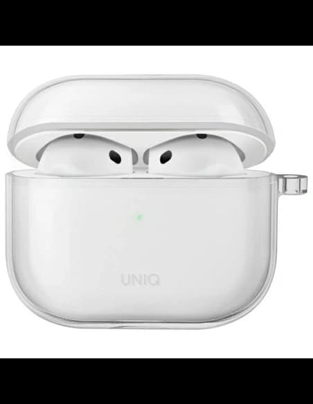 UNIQ Glase Apple AirPods 4 fényes átlátszó