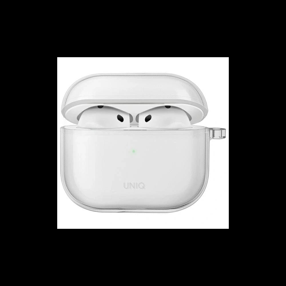 UNIQ Glase Apple AirPods 4 fényes átlátszó