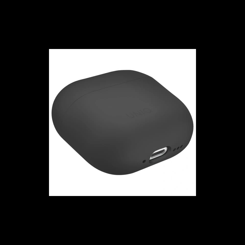 UNIQ Lino Apple AirPods 4 Szilikon hamuszürke - 4
