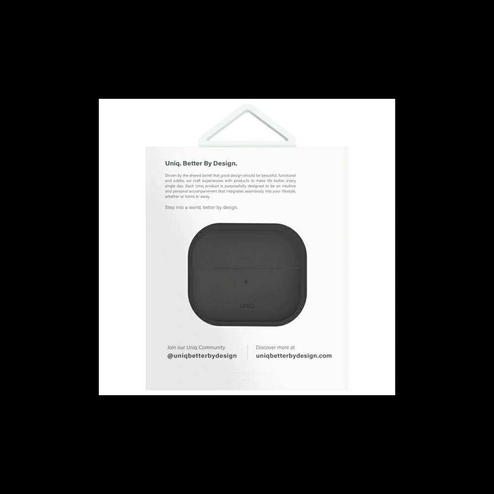 UNIQ Lino Apple AirPods 4 Szilikon hamuszürke - 7