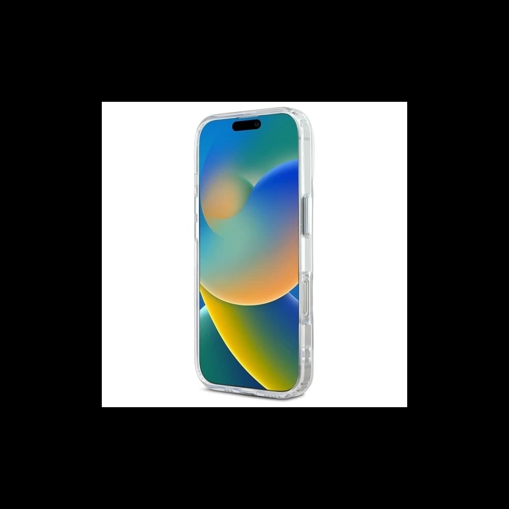 Karl Lagerfeld Apple iPhone 16 Pro Max hardcase IML Metal Karl&Choupette Head MagSafe bílá - 5