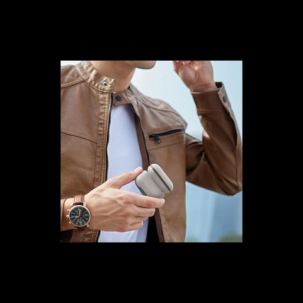 UNIQ Lyden DS Apple AirPods Pro 2 gen ivory-lichen green - 4