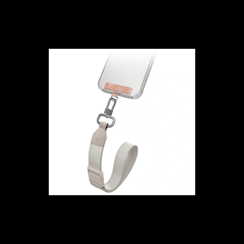 UNIQ Universal 2in1 phone lanyard Vista terracotta-beige - 3