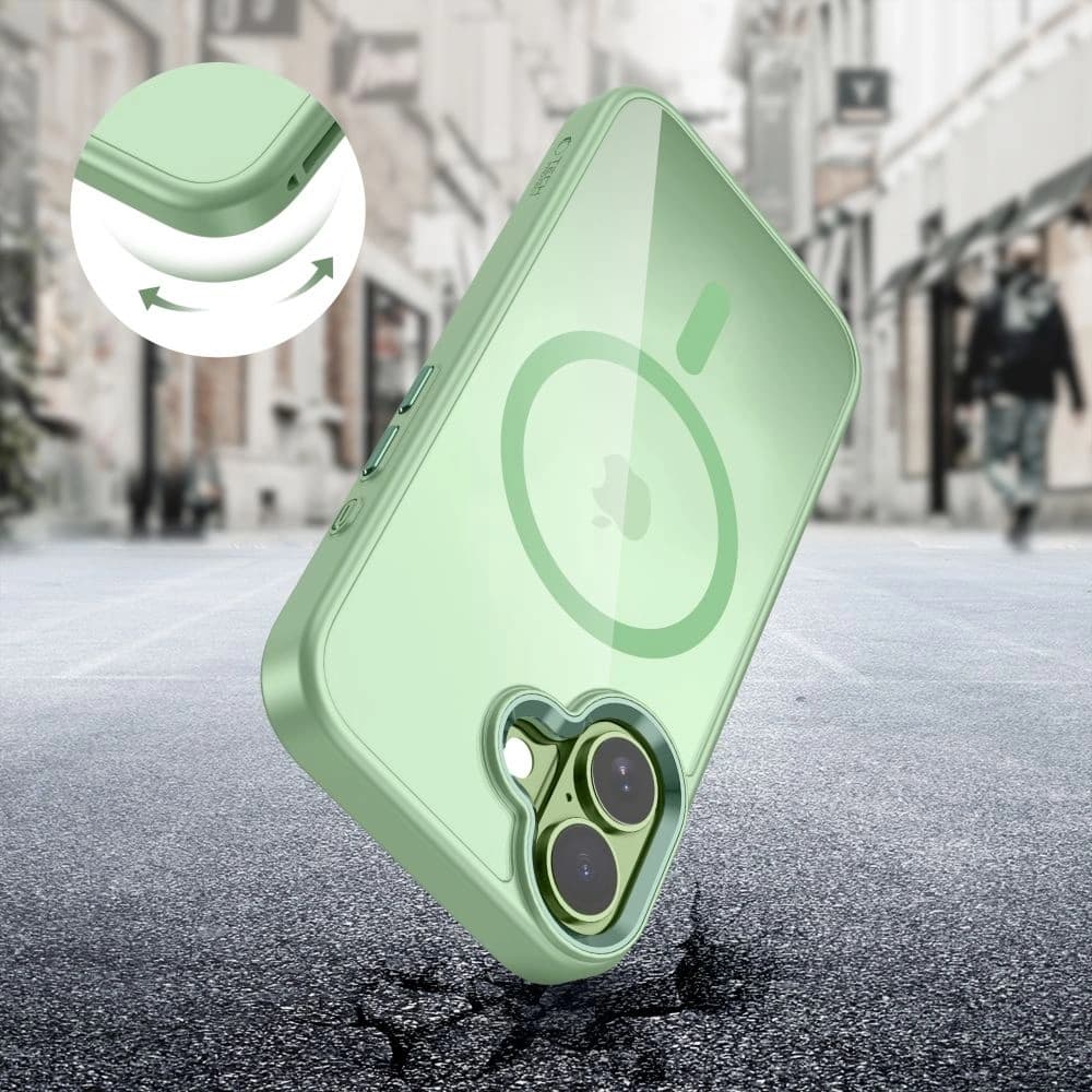 Tech-Protect MagMat MagSafe Apple iPhone 17 Sage/clear - 7