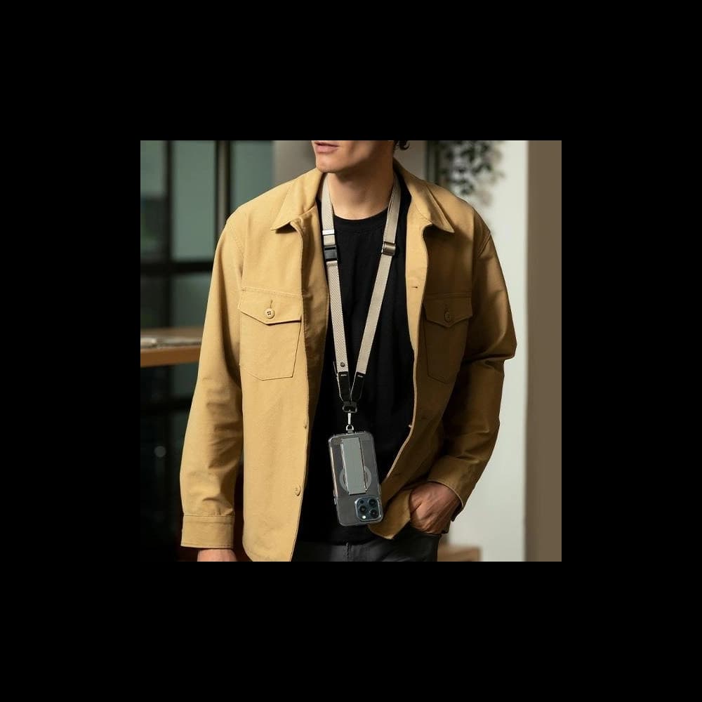 UNIQ Universal 2in1 telefon nyakpánt Vista pasztell zöld - 2