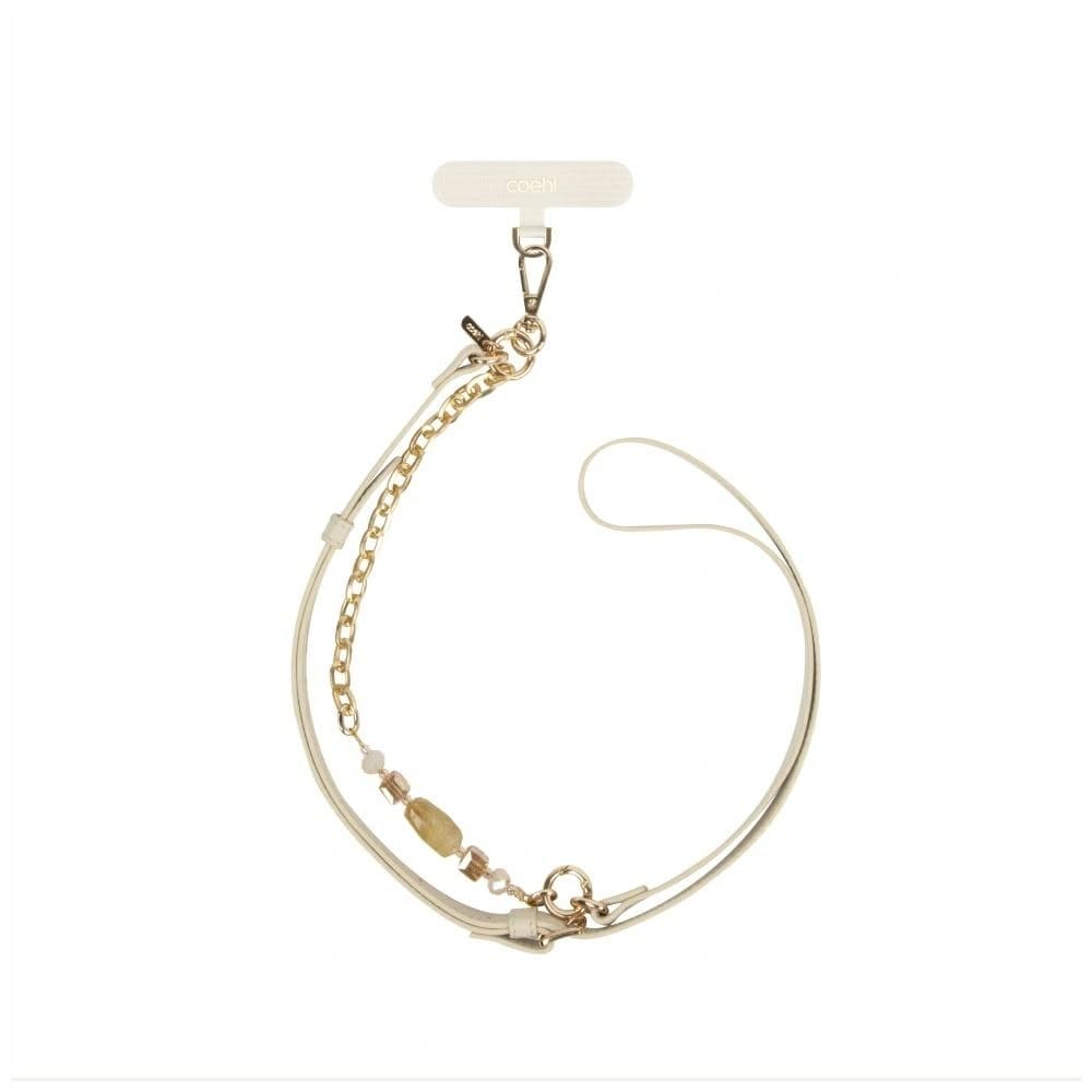 UNIQ Universal 2in1 telefonnyakpánt Coehl Caryne krémes - 1