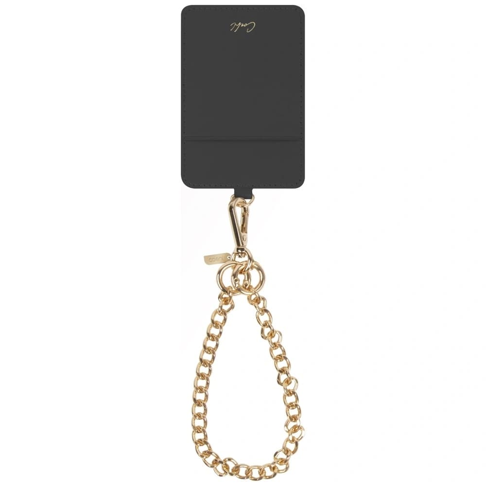 UNIQ Universal 3in1 lanyard pentru telefon Coehl Caryne cu portofel pentru carduri din lemn de ebene - 2