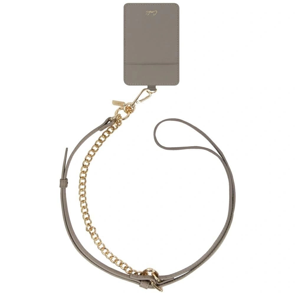 UNIQ Universal 3in1 lanyard pentru telefon Coehl Caryne cu un portofel pentru carduri pebble - 1