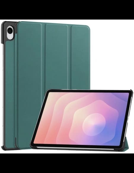 Bizon Case Tab Croc Samsung Galaxy Tab S11 Ultra sötétzöld