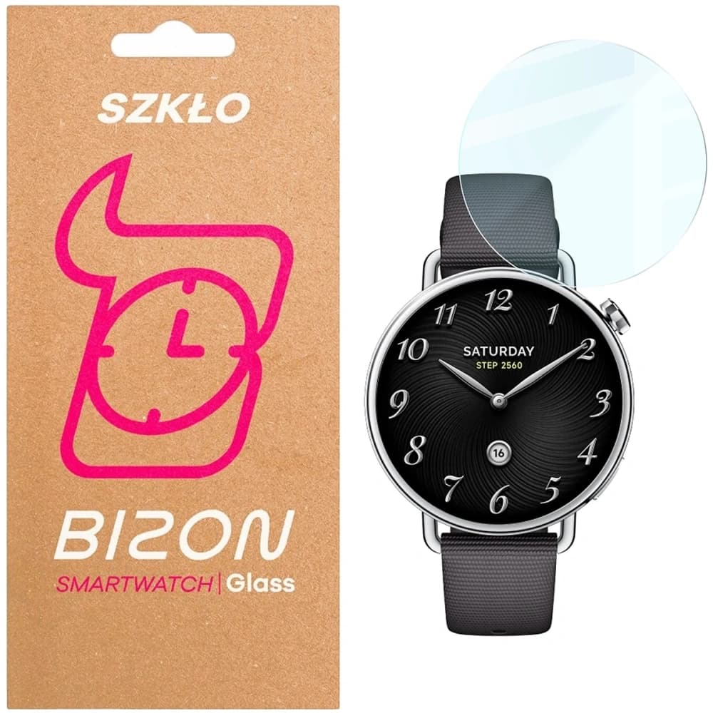 Ceas de sticlă Bizon Clear Xiaomi Watch S4 41mm