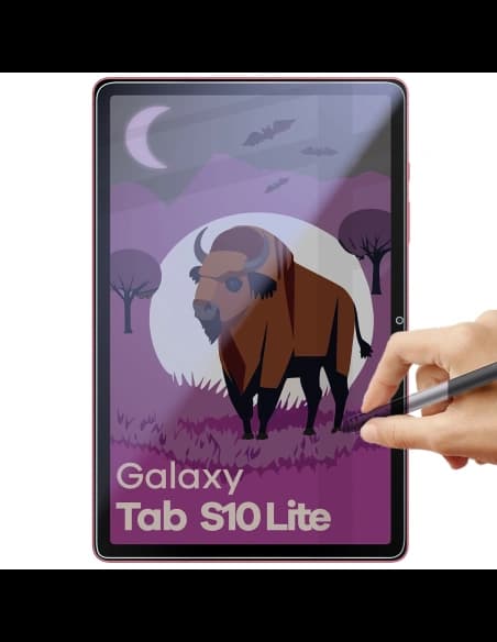 Prywatyzujące szkło hybrydowe Bizon Glass Tab Mule Shadow do Samsung Galaxy Tab S10 Lite matowe