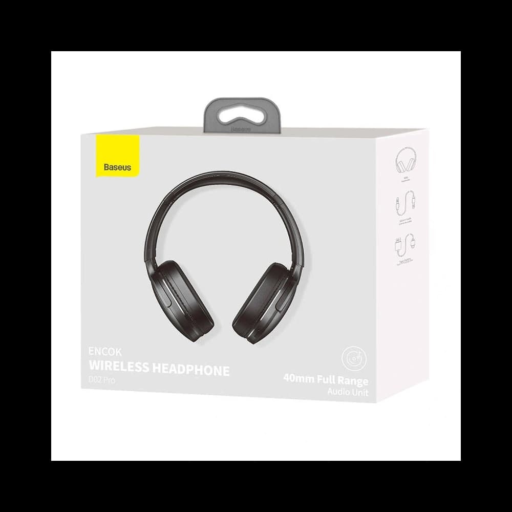 Baseus Encok D02 Pro Wireless Over-Ear Headphones Bluetooth 5.3 (black) - 8