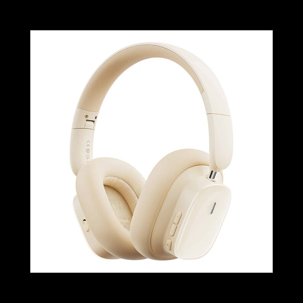 Baseus Bowie H1i ANC Wireless Over-Ear Headphones Bluetooth 5.3 (white) - 3