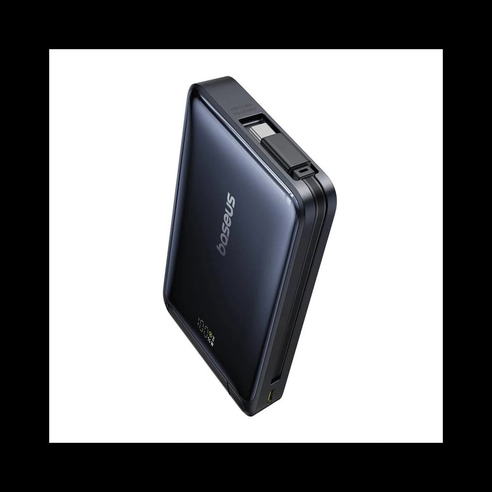 Bancă de putere magnetică Baseus Nomos Qi2 10000mAh 45W USB-C - 3