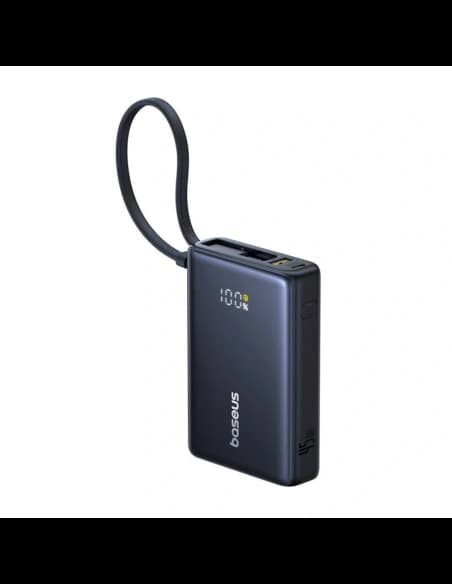 Powerbank Baseus PicoGo Digital Display 10000mAh 45W (schwarz)
