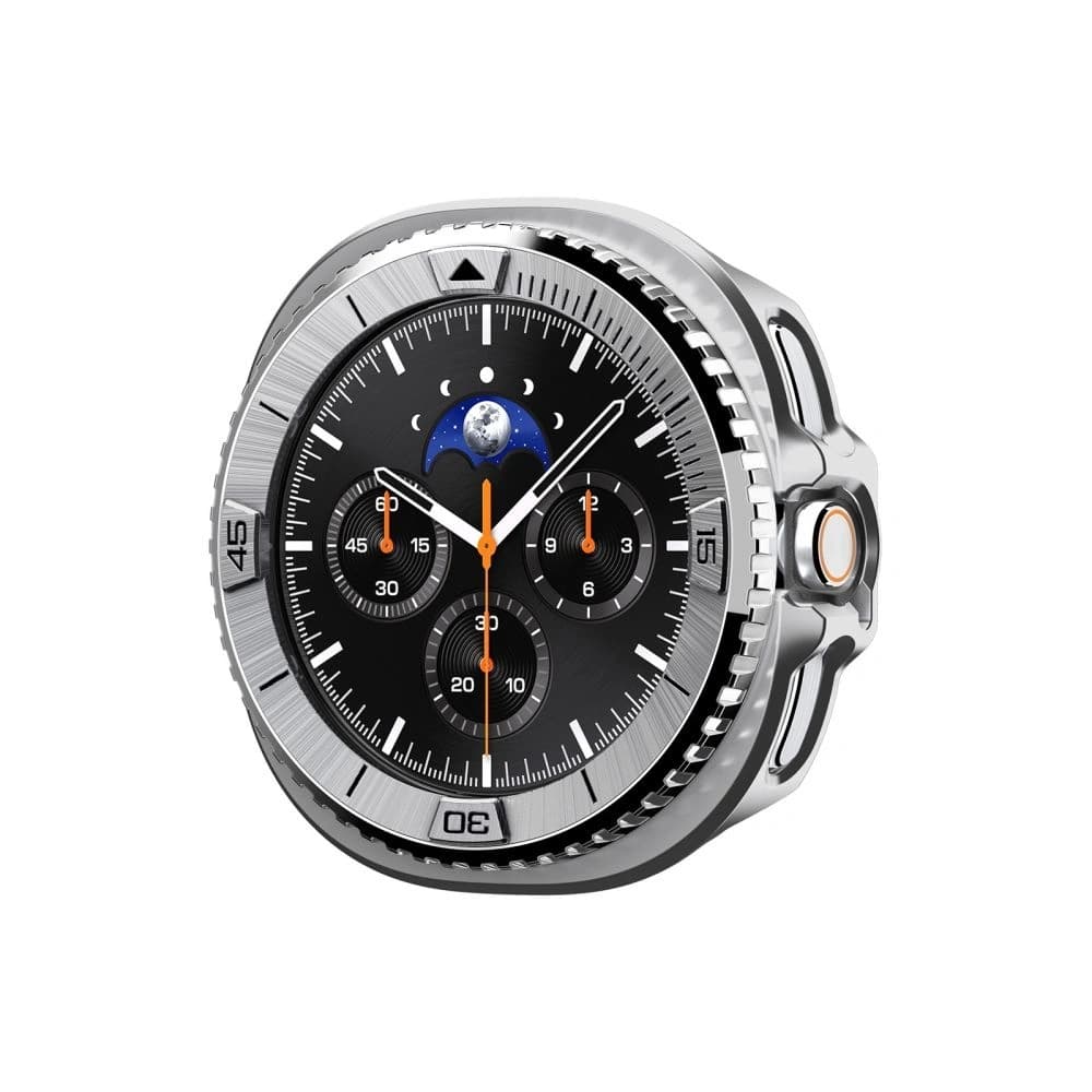 Spigen Bezel Tune Pro Pilot Samsung Galaxy Watch 8 Classic 46mm Silber - 2