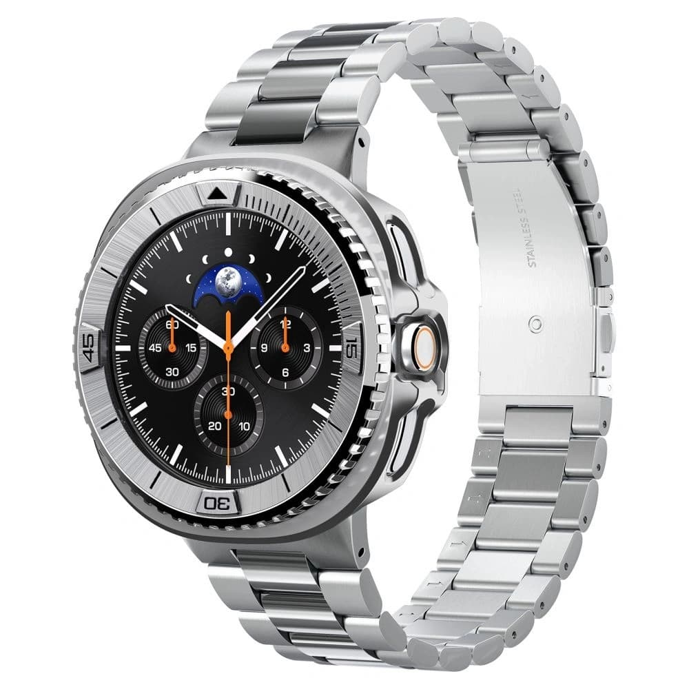 Spigen Bezel Tune Pro Pilot Samsung Galaxy Watch 8 Classic 46mm Silber - 4