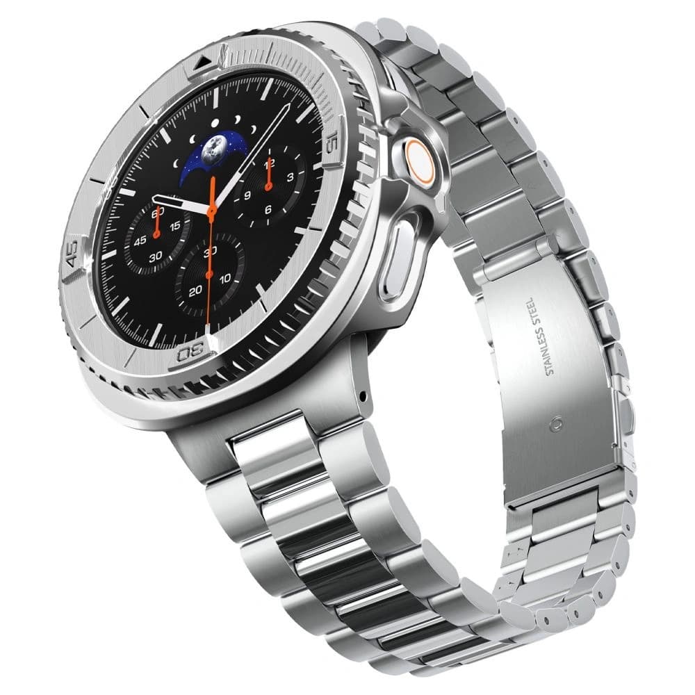 Spigen Bezel Tune Pro Pilot Samsung Galaxy Watch 8 Classic 46mm Silber - 10