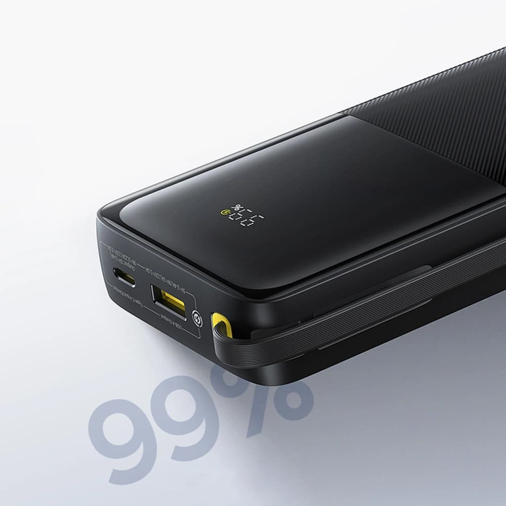 Powerbank Baseus Bipow 2 20000mah 20W cu display digital + cablu integrat USB-C negru - 15