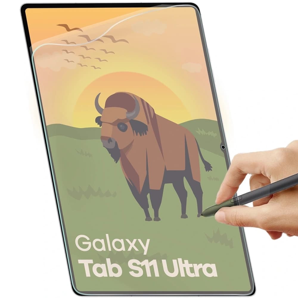 Film de protecție Bizon Glass Tab pentru Samsung Galaxy Tab S11 Ultra - 5