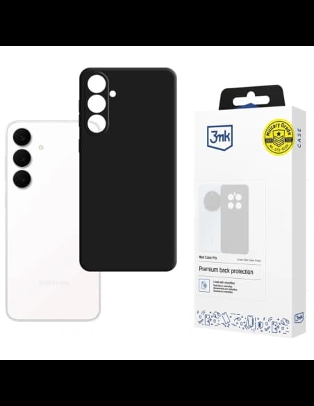 3MK Matt Case Pro Samsung Galaxy S25 FE schwarz
