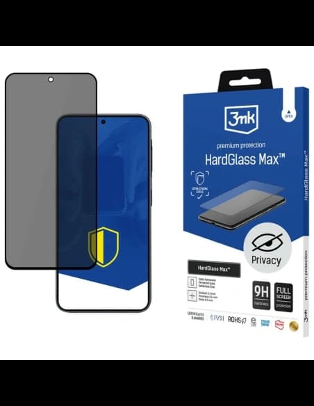 3MK HardGlass Max Privacy Samsung Galaxy S25 FE