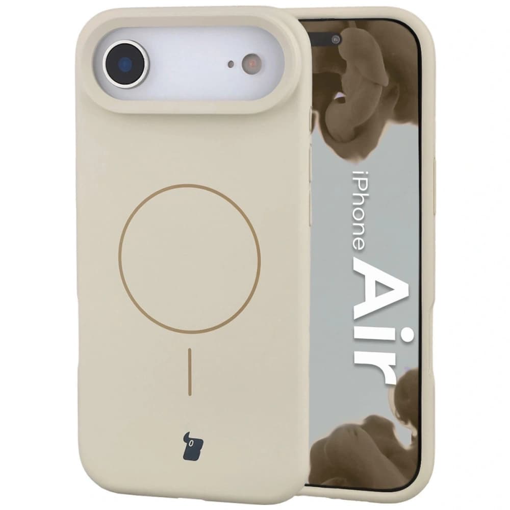 Bizon Soft Case Magnetic Apple iPhone Air ecru