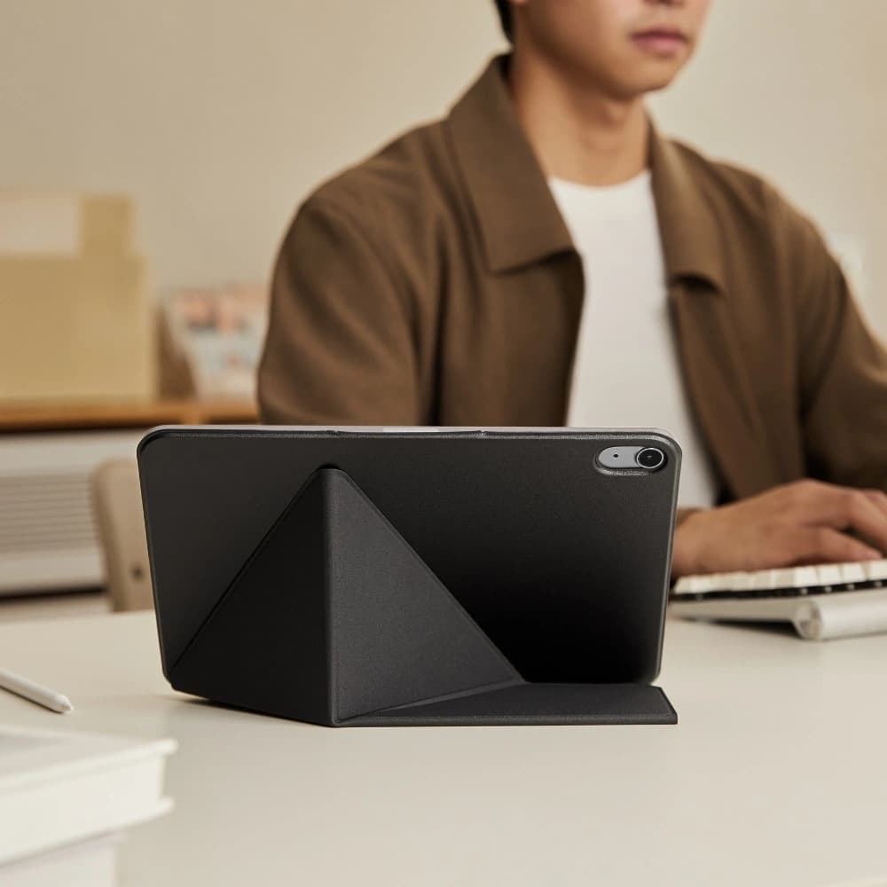 PITAKA MagEZ Folio 2 für Apple iPad Pro 12,9" 2021/2022 / iPad Air 13" 2024/2025 schwarz - 6