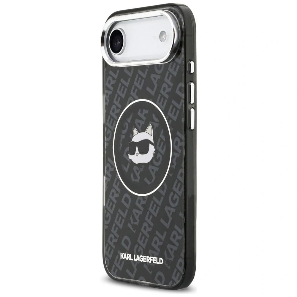 Karl Lagerfeld IML Choupette Head Logo MagSafe Apple iPhone Air black - 2