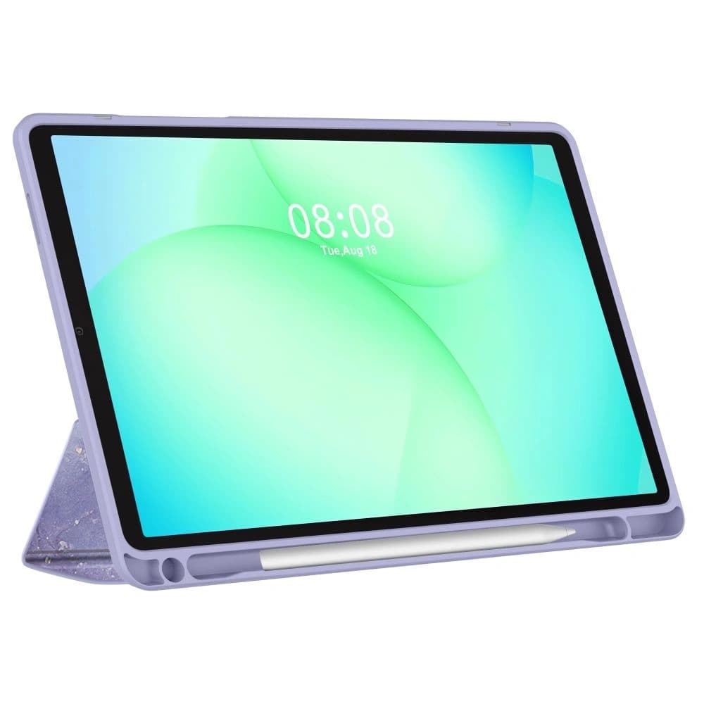 Tech-Protect Smartcase Pen Hybrid Samsung Galaxy Tab A9+ Plus / A11+ Plus 11.0 X210 / X215 / X216 / X230 / X235 / X236 Violet Marble - 3