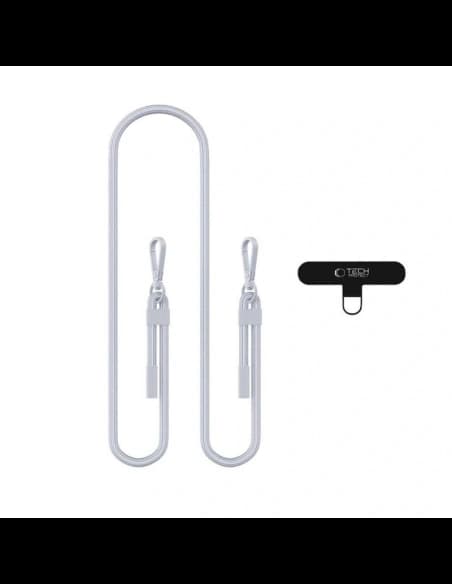 Smycz Tech-Protect C5se Rope Crossbody Strap Steel Grey