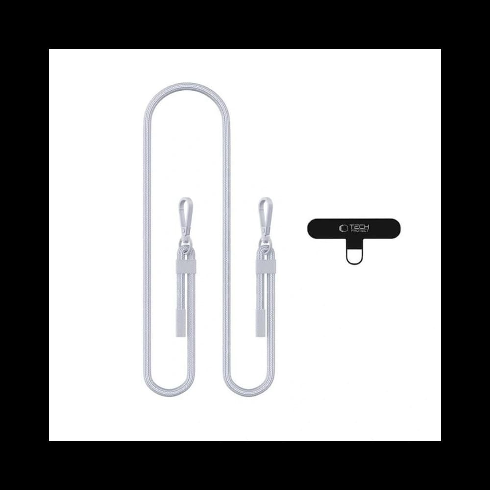 Tech-Protect C5se Rope Crossbody Strap Steel Grey - 1