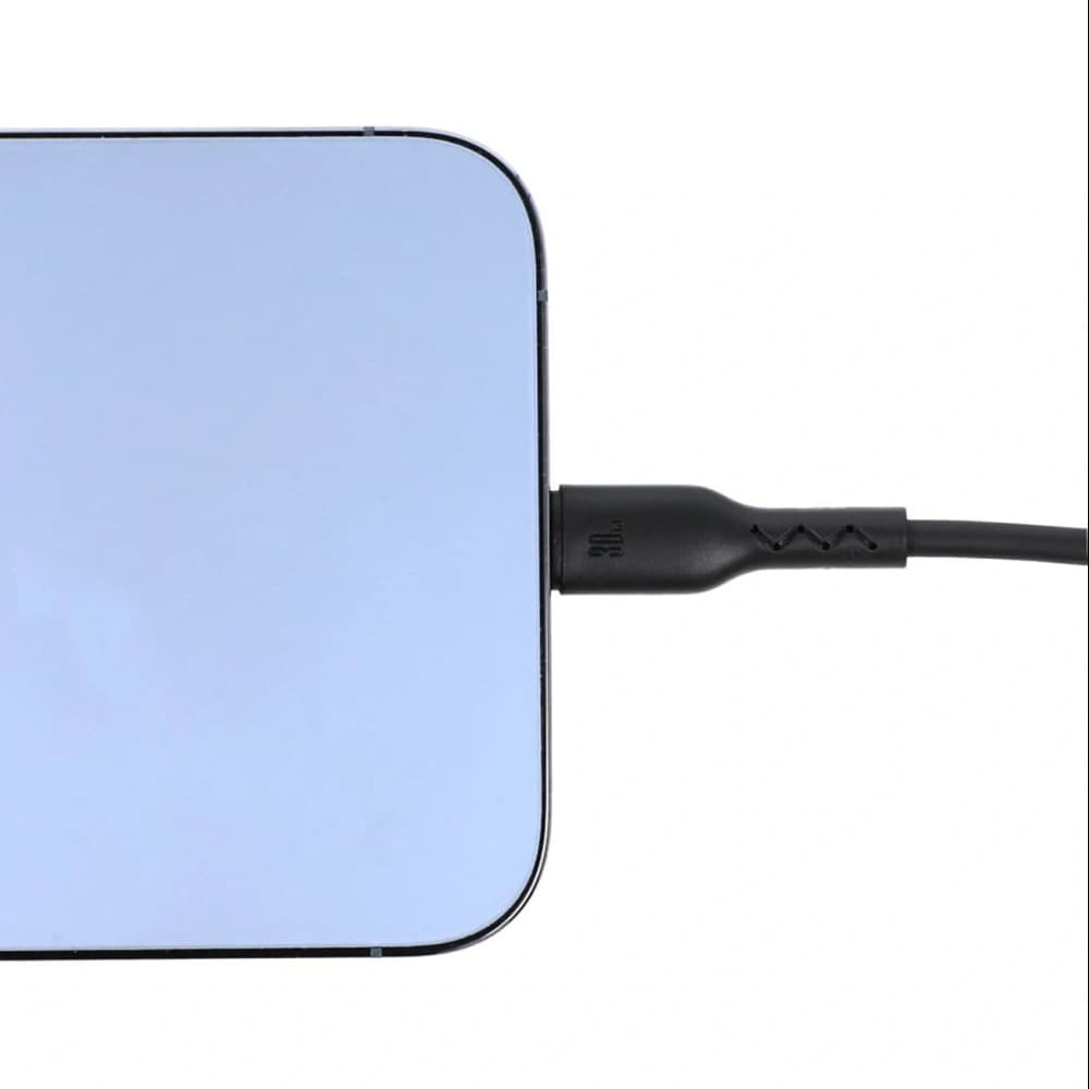 Joyroom Flash-Charge Sorozat SA26-CL3 USB-C / Lightning 30W 1m fekete - 4