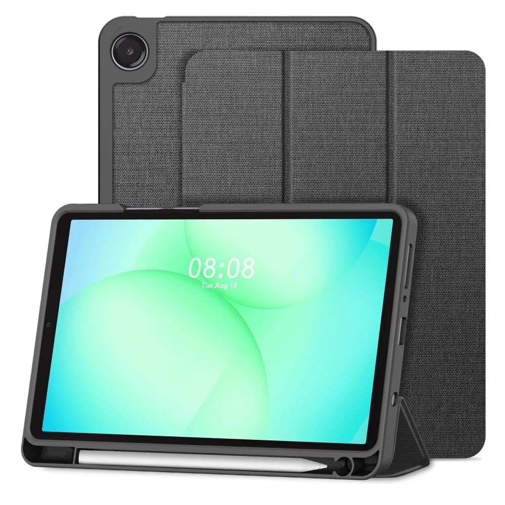 Tech-Protect SmartCase Pen Canvas Samsung Galaxy Tab A9 / A11 8.7 X110 / X115 / X133 / X135 Sötétszürke - 2