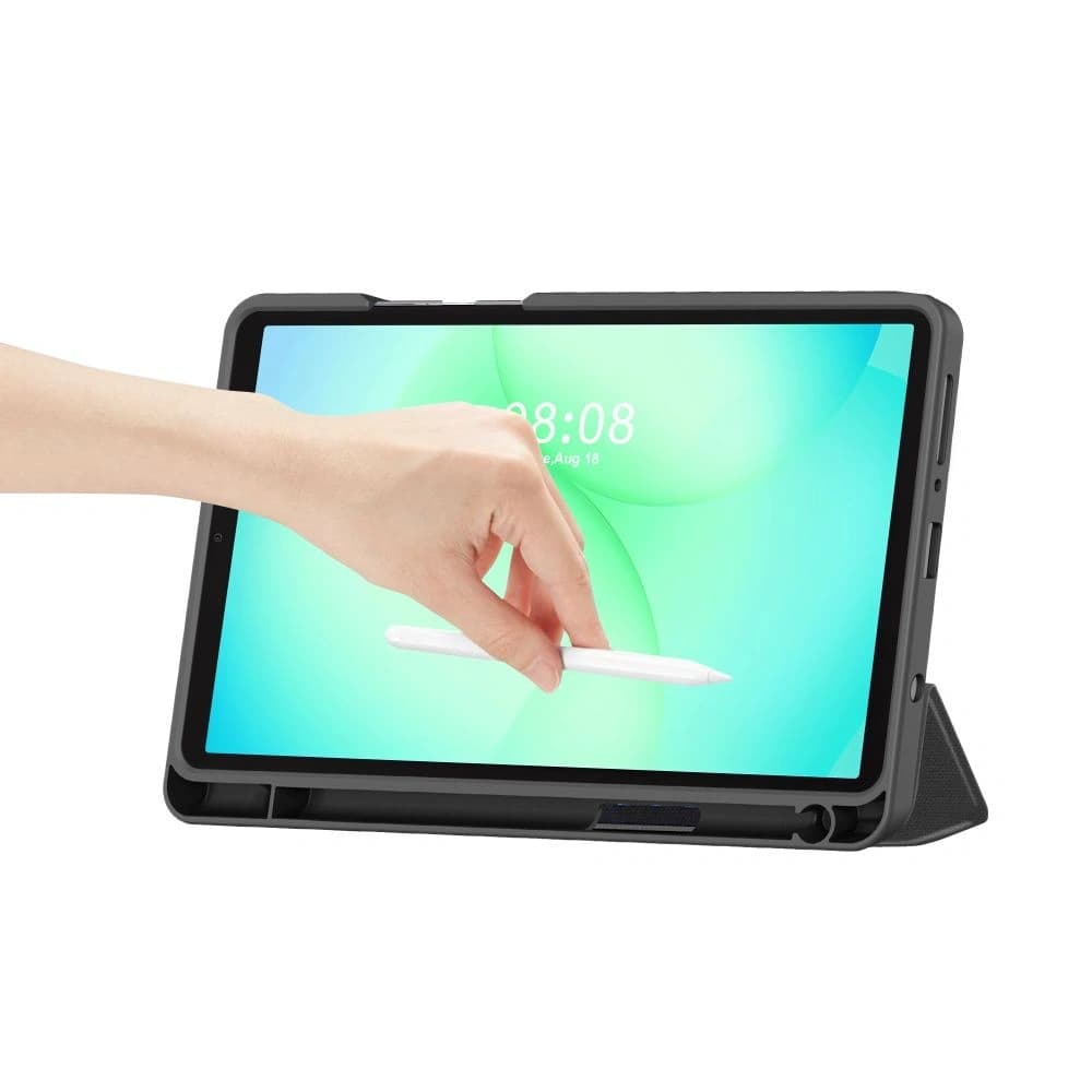 Tech-Protect SmartCase Pen Canvas Samsung Galaxy Tab A9 / A11 8.7 X110 / X115 / X133 / X135 Sötétszürke - 9