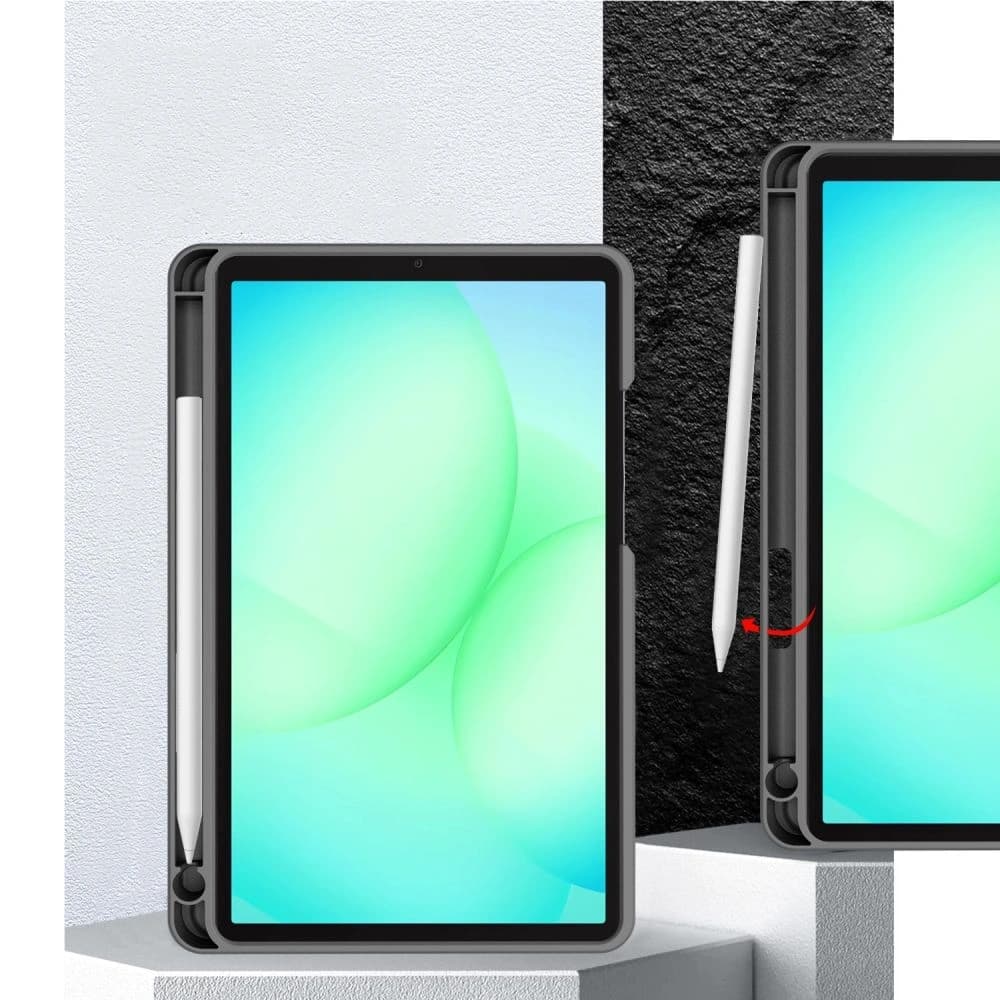 Tech-Protect SmartCase Pen Canvas Samsung Galaxy Tab A9 / A11 8.7 X110 / X115 / X133 / X135 Sötétszürke - 10