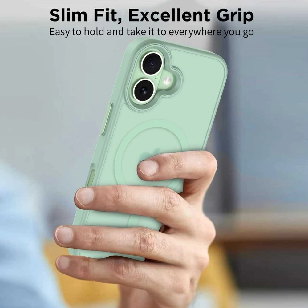 Tech-Protect MagMat MagSafe Apple iPhone 17 Matte Sage - 6