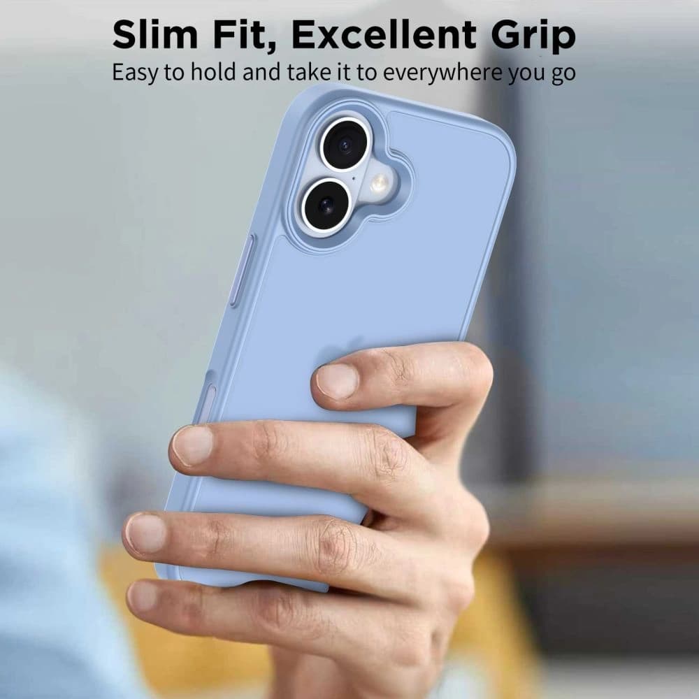 Tech-Protect MagMat Apple iPhone 17 Matte Mist Blue - 6