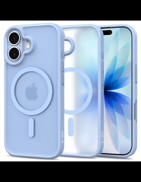 Tech-Protect MagMat MagSafe Apple iPhone 17 Matte Mist Blue