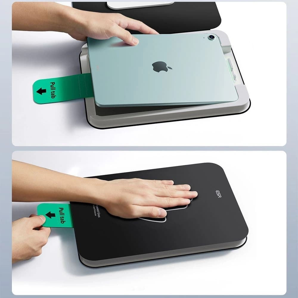 ESR Ultrafit Gehärtetes Glas Apple iPad Pro 13” 2024/2025 Klar [2 PACK] - 8