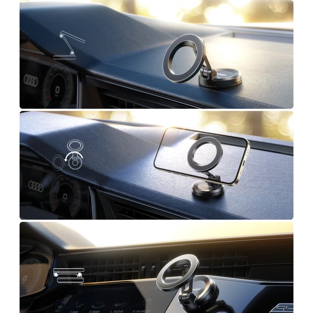 Suport auto Joyroom JR-ZS505 pentru tabloul de bord, compatibil cu MagSafe, negru - 6