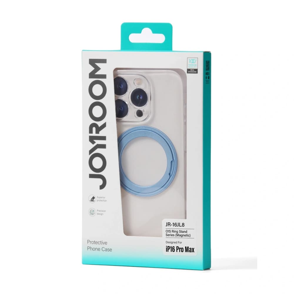 Joyroom JR-16JL6 MagSafe Apple iPhone 16 Pro Max with a 360° ring base blue - 2