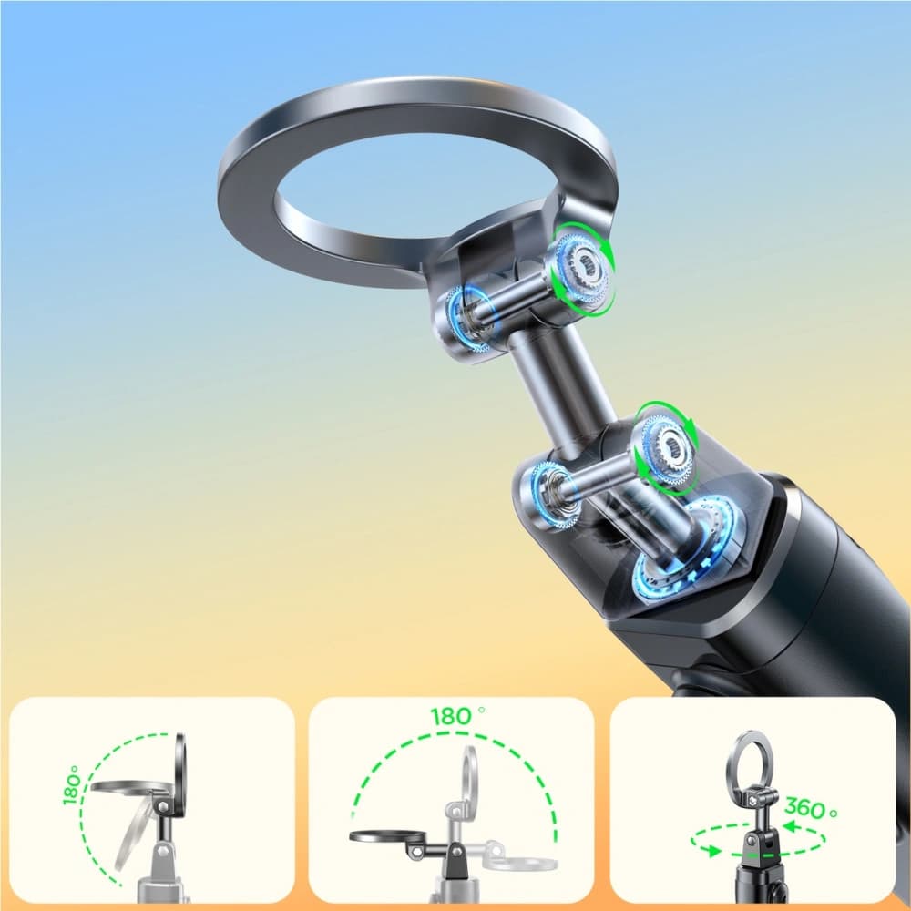 Joyroom JR-ZS509 suport pentru selfie Bluetooth compatibil cu MagSafe negru - 6