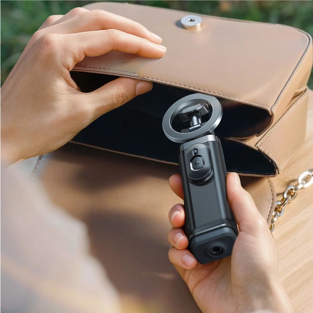 Joyroom JR-ZS509 suport pentru selfie Bluetooth compatibil cu MagSafe negru - 8