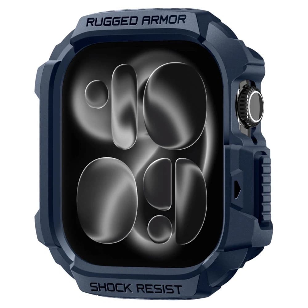 Spigen Rugged Armor V2 Apple Watch 10 / 11 42mm Navy Blue - 2